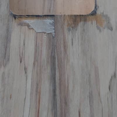 USA Double Cut Tele Guitar Body Spalt maple Black walnut Body Project  U Fix It image 7