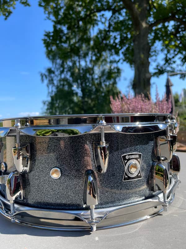 Yamaha Loud series 14x5,5 oak snare 2008 - Temple silver image 1