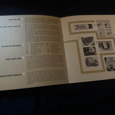 2 x Fender Accessories catalog from 1968 image 5