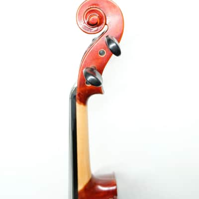 Handmade1/4 Violin Outfit–Italian Spruce,One Piece Back, Sweet Tone, Case&Bow image 12
