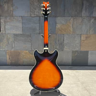Used 2015 Ibanez JSM-10 John Scofield Signature Vintage Yellow Sunburst with Hardcase image 7