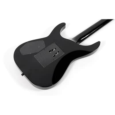 Kramer SM-1 Figured Electric Guitar - Regular Black Denim Perimeter image 4