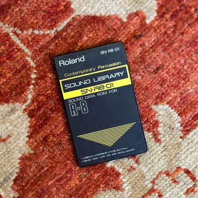 Roland SN-R8-01 Sound Data ROM - Contemporary Percussion