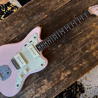 Fender Japan Jazzmaster Shell Pink w/ Matching Headstock 2025 Ltd FSR Run Unplayed image 14