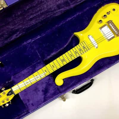 Schecter Diamond Series Prince Cloud Guitar Yellow *Factory Stock *Worldwide FREE S/H image 2