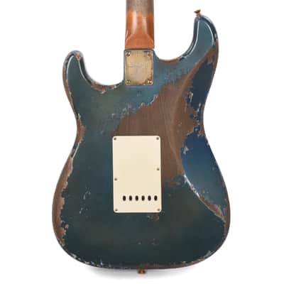 Fender Custom Shop Masterbuilt 1960 Stratocaster Heavy Relic - Dale Wilson 2024 - Lake Placid Blue image 3
