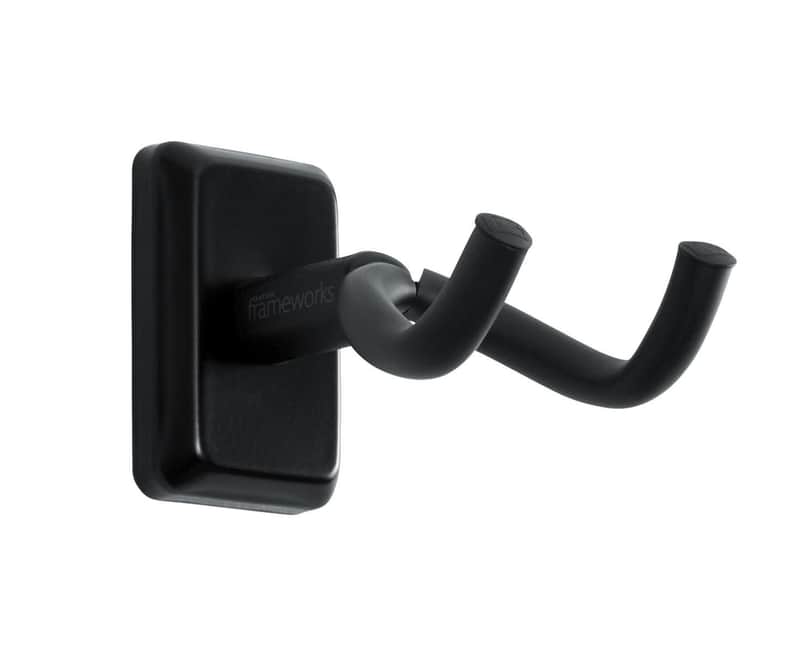 Gator Frameworks Wall Mount Guitar Hanger - Black image 1