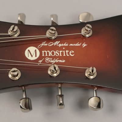 Mosrite Joe Maphis 1959 sunburst; rare set-neck, side-jack, bound body, very early model image 7