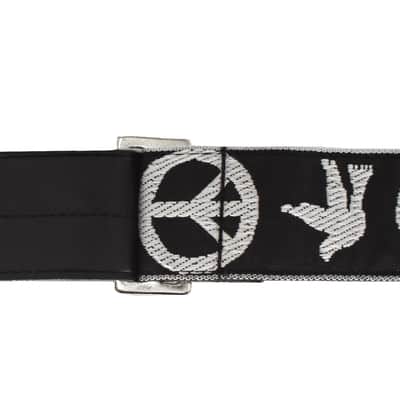 Ace Vintage Reissue Peace and Dove Guitar Strap by D'Andrea - Made in the USA image 2