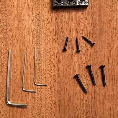 GUYKER Headless Guitar Bridge - Chrome image 2