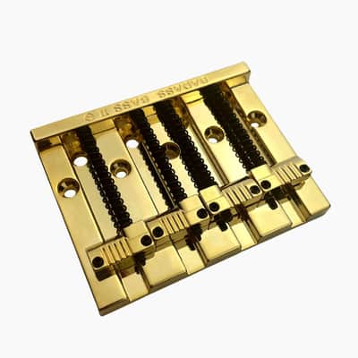 Leo Quan® Badass II™ 4-String Bass Bridge-Chrome image 13