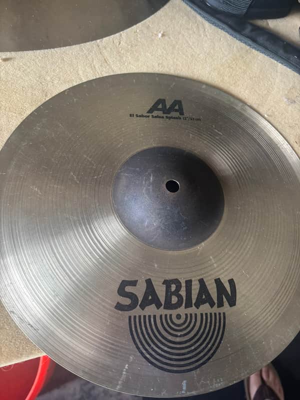 Sabian 13" AA El Sabor Salsa Splash 2017 - Natural image 1