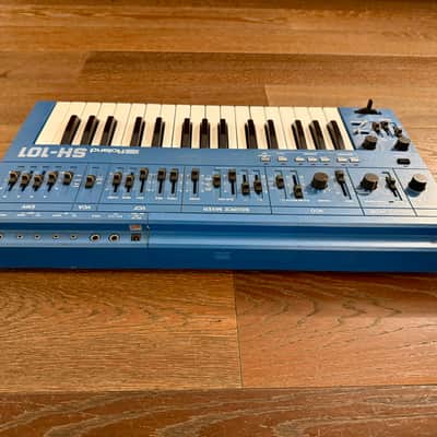 Roland SH-101 32-Key Monophonic Synthesizer 1982 - 1986 - Blue image 3