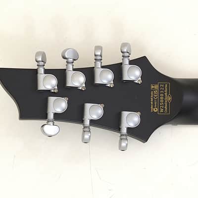 Schecter Damien Platinum-7 Guitar Satin Black B-Stock 0322 image 7