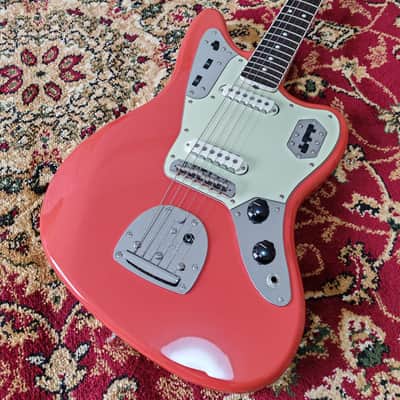 2025 Fender Japan FSR Traditional II 60's Jaguar Fiesta Red, USA pure vintage '65 pickups - Store Order MIJ JD 25 image 2