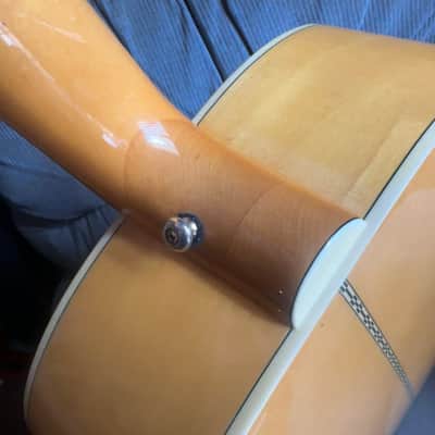 RARE Epiphone EJ200E ELVIS PRESLEY Signature Super Jumbo 2008 - 2011 - Antique Natural image 8