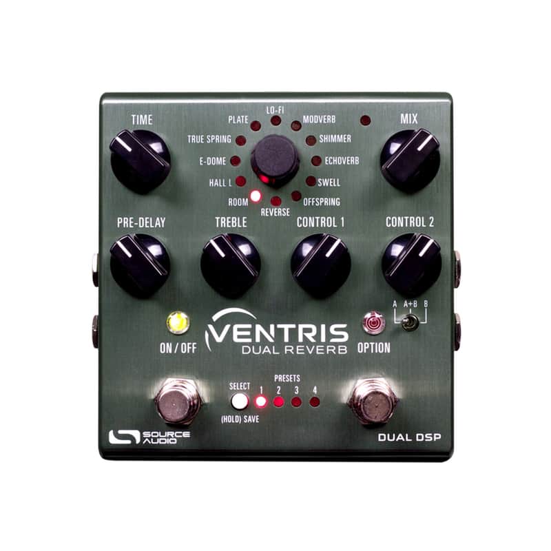 Source Audio Ventris Dual Reverb Pedal image 1