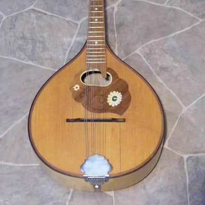 fine vintage solid 8string teardrop MANDOLIN DREIMA Markneukirchen Germany 1950s image 2