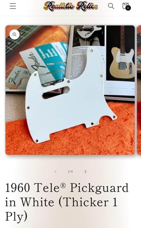 1959-63 Telecaster Guard: $0 Savings