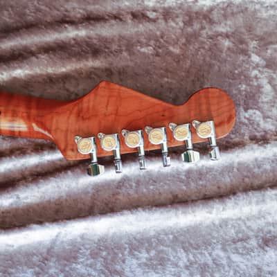 GB Liuteria Traditional Strato Vegatrem - Camphor burl image 21