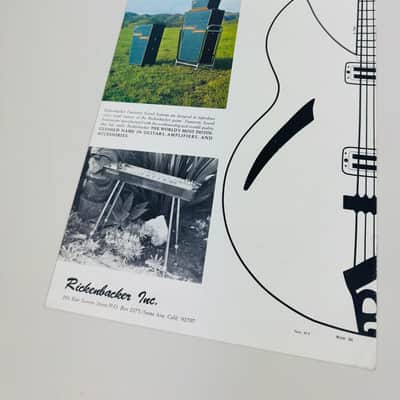Rickenbacker Guitar Catalog 1968 image 2