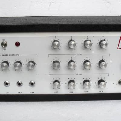 Vintage RARE MAC 4C A56 Tube amp 6 x EL84  Spring Reverb  Made in Italy  1970's image 1