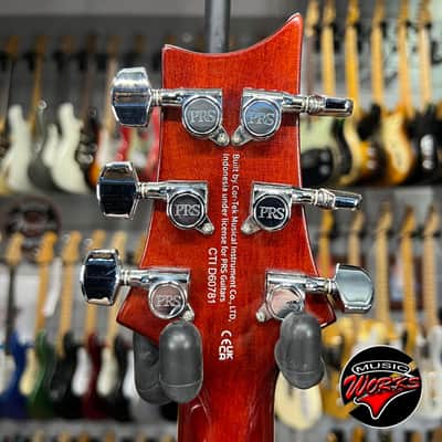 Prs   Se Standard 24 24 08 Tobacco Sunburst image 5