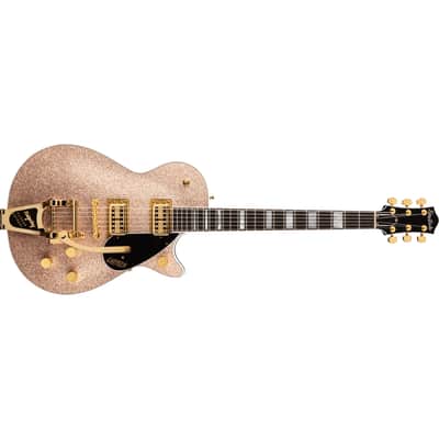 Gretsch G6229TG Limited Edition Players Edition Sparkle Jet BT w/Bigsby + Case - Champagne Sparkle Finish image 10