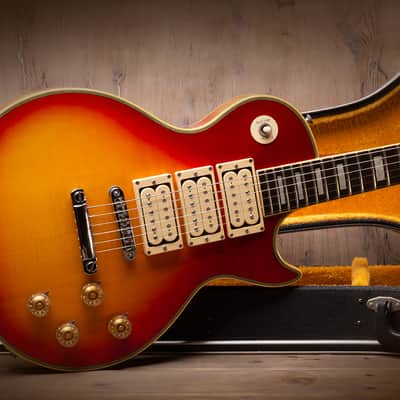 Greco Ace Frehley Les Paul Custom 1978 Cherry Burst image 2