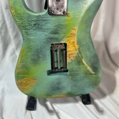 Strat style electric guitar (aged relic) image 9