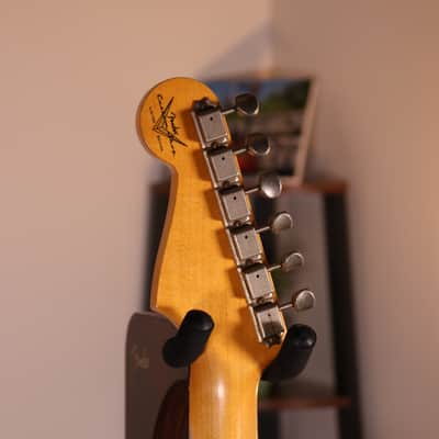 Fender Custom Shop Tomatillo Stratocaster Special Journeyman Relic - Maple Fingerboard, Super Faded Aged Sonic Blue image 15
