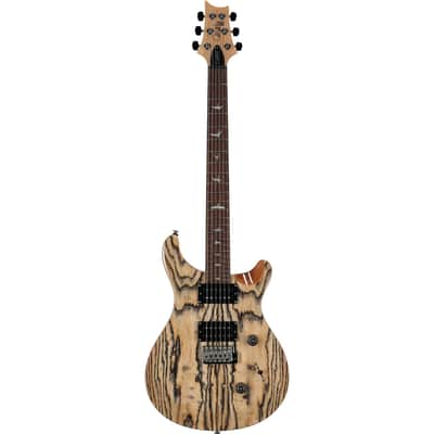 Paul Reed Smith SE Limited Edition "Exotic" Custom 24 Swamp Ash Burl Guitar w/ Gig Bag - Natural image 2