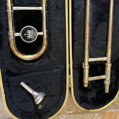 King 606 Model Tenor Trombone with case and mouthpiece image 3