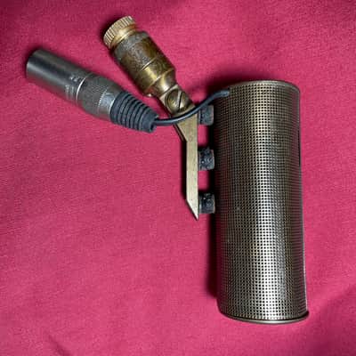 Vintage Tannoy Parliament Ribbon microphone 1960s - Brass, extremely rare image 5
