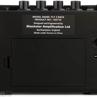 Blackstar Fly 3 Bass 3-watt 1 x 3-inch Bass Combo Amplifier image 4