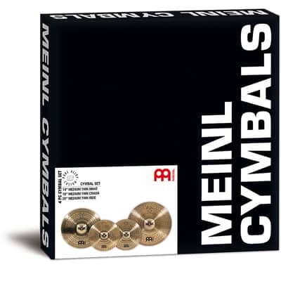 Meinl Pure Alloy Custom PAC141820 Cymbal Set image 3