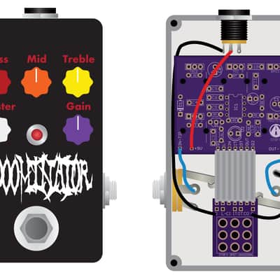 DOOMINATOR PCB - Build your own Distortus Maximus distortion pedal! image 2
