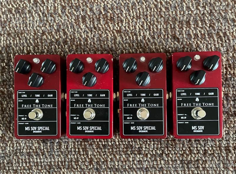 Free The Tone MS-1V MS SOV Special Overdrive 2010s - Plus one MS-2V image 1