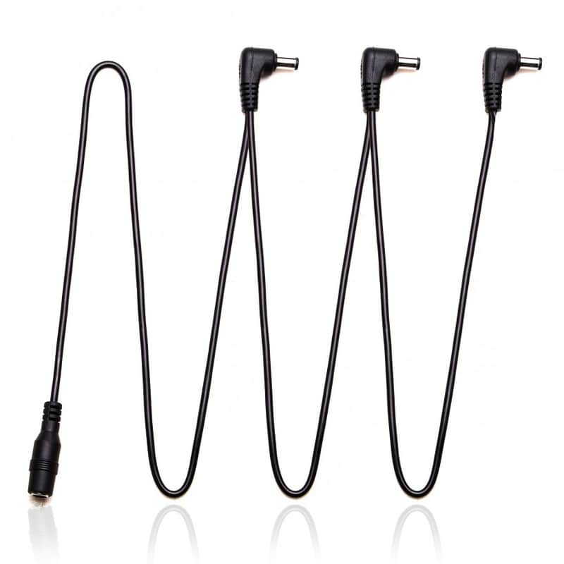 Multi-Plug 3 Cable Daisy Chain Power Adapter,price include the import duty for US buyer image 1