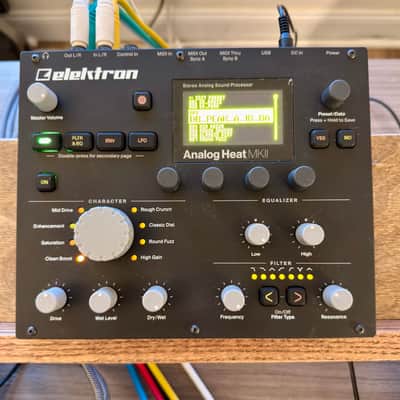 Elektron Analog Heat MKII Stereo Processor with USB Interface 2018 - Black image 1
