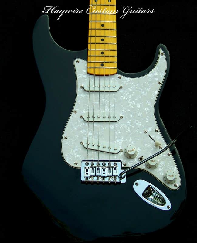 Seven Sound Switching Strat + Working Bridge Tone+Treble Bleed+SRV Pickups + Treble Bleed Circuit + '59 Style Neck with "C" Profile+ Setup+ Leveled, Crowned and Polished Frets+ Kluson Style Vintage Tuners! image 1