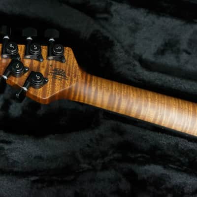 Preowned Ernie Ball Music Man Luke III HSS in Olive Pearl - Steve Lukather Signature Model Guitar image 5