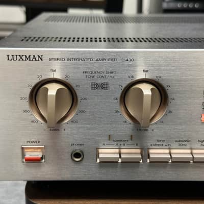 Luxman L-430 Vintage Stereo Integrated Amplifier 1983 image 2