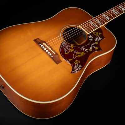 2015 Gibson Hummingbird Standard - HCS Heritage Cherry Sunburst | USA All Solid Square Shoulder Dreadnought Acoustic Guitar L.R. Baggs Pickup | CoA OHSC image 6