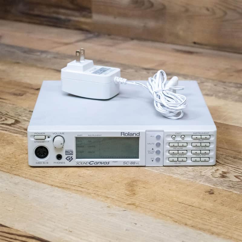 Roland Sound Canvas SC-88VL Limited Edition White | Reverb