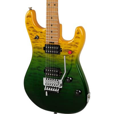EVH 5150 Series Deluxe QM Electric Guitar - Limeade Zest image 1