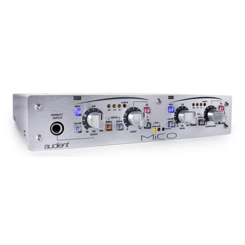 Audient Mico 2-Channel Microphone Preamp with A/D Converter image 1