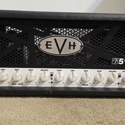 EVH 5150 III 6L6 3-Channel 50-Watt Guitar Amp Head 2018 - Present - Black image 1