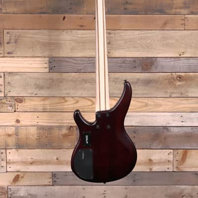 Yamaha TRBX505 5-String Bass Translucent Brown image 5
