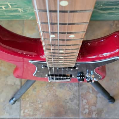 Fender Player Lead II Electric Guitar in Crimson Red Transparent image 7
